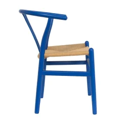 Clearance Drawer LIO Lot de 2 chaises en corde tressée et bois