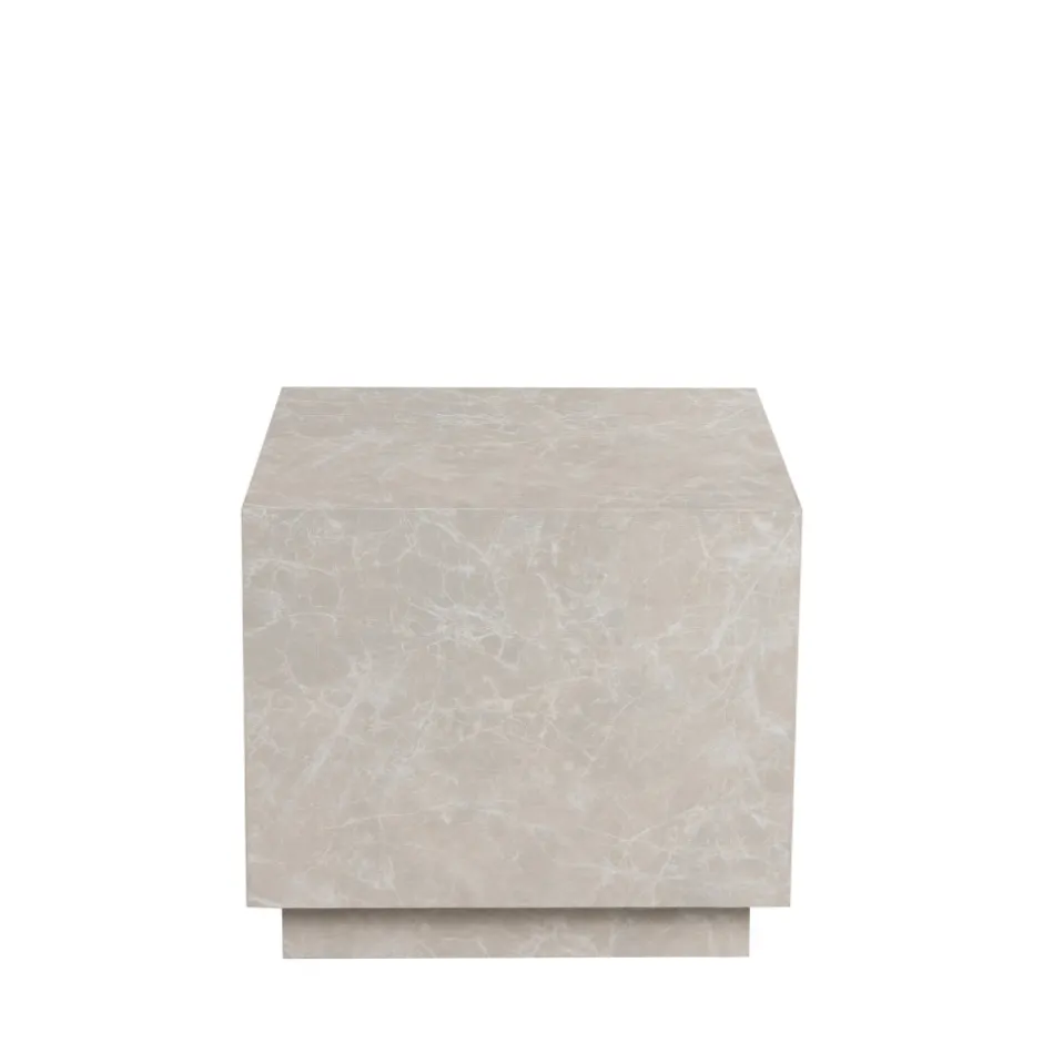 Sale Drawer LIPANI Table basse effet marbre 90x50cm