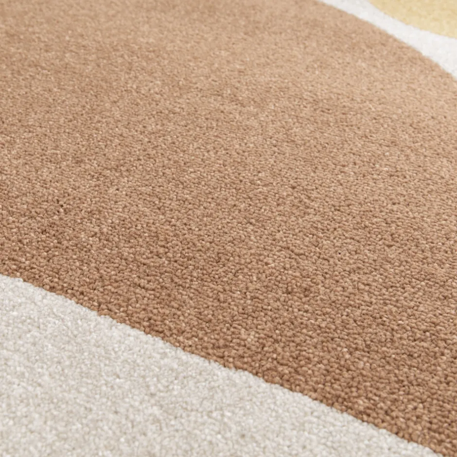Sale Drawer LÉO Tapis contemporain à motif géométrique