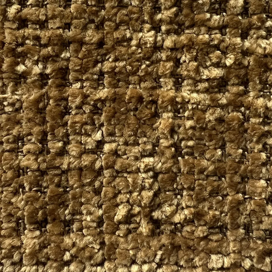 Clearance Drawer LOGAN Canapé 3 places accoudoirs relevables avec tablette en tissu chenille