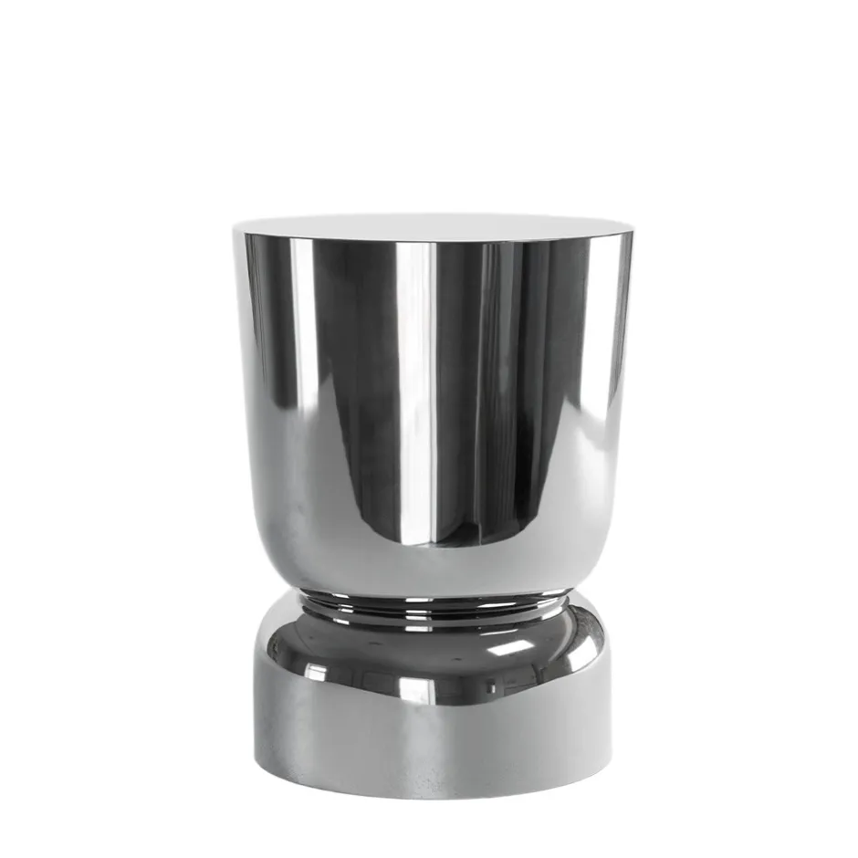 Online Drawer LOLA Table d'appoint ronde en métal ø32,5cm
