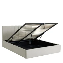Hot Drawer LOU Lit coffre en tissu 160x200cm