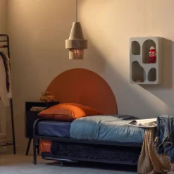 New Woood LUCY Lit en métal pliable 90x200cm