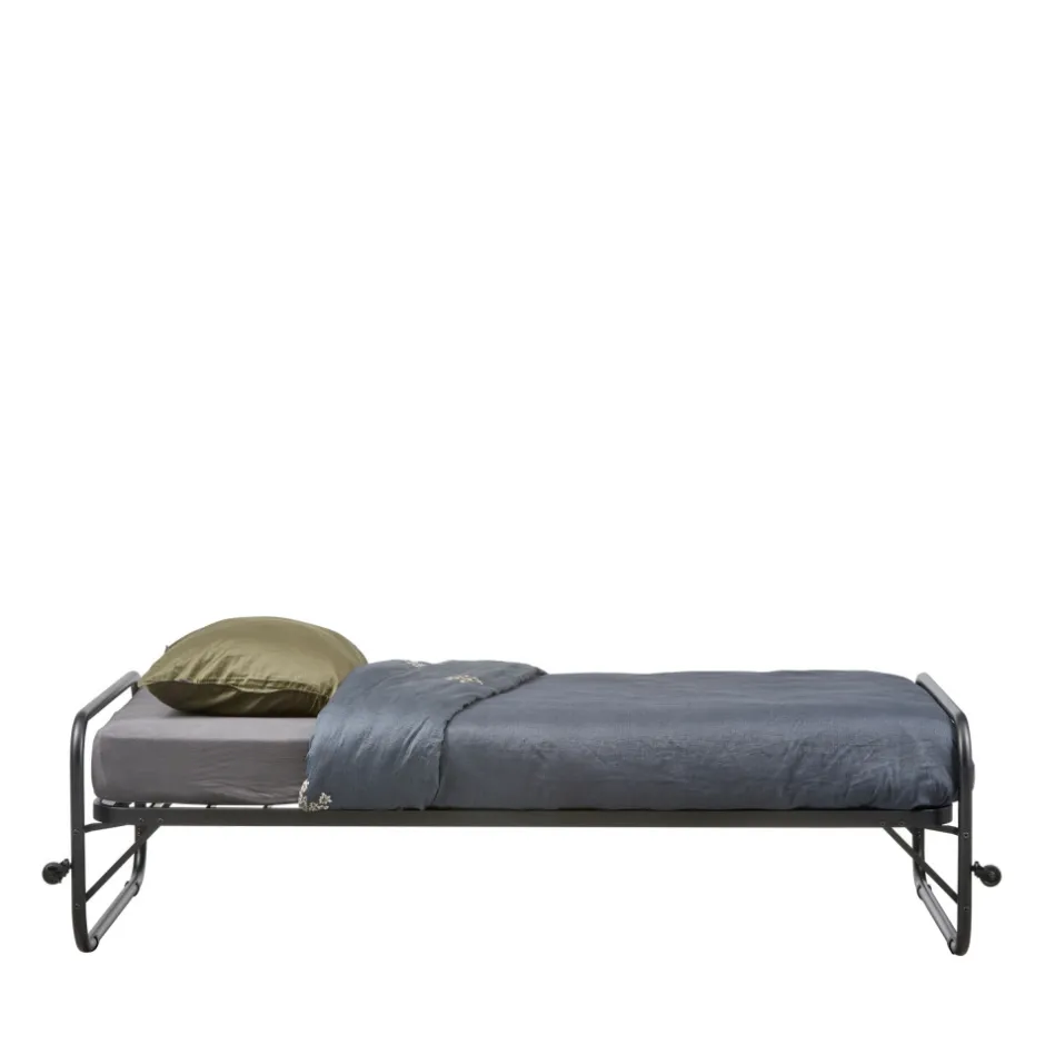 New Woood LUCY Lit en métal pliable 90x200cm