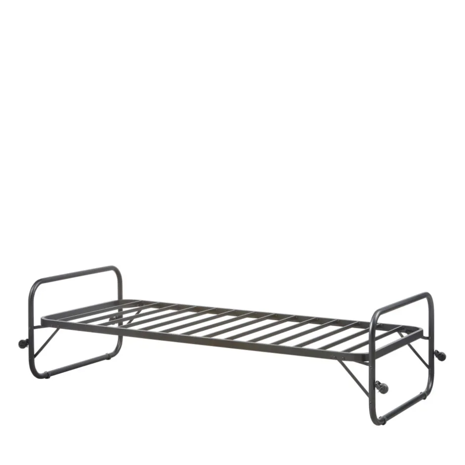 New Woood LUCY Lit en métal pliable 90x200cm