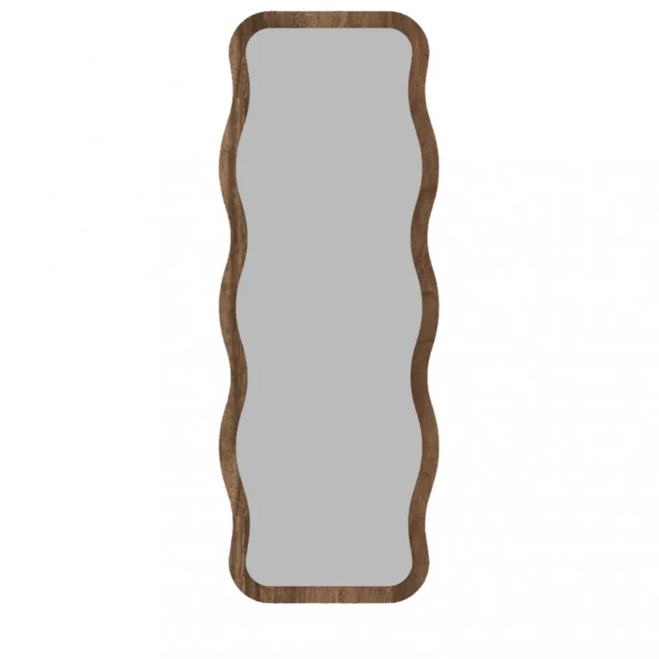 Outlet Drawer LUNA Miroir sur pieds en bois 50x160cm