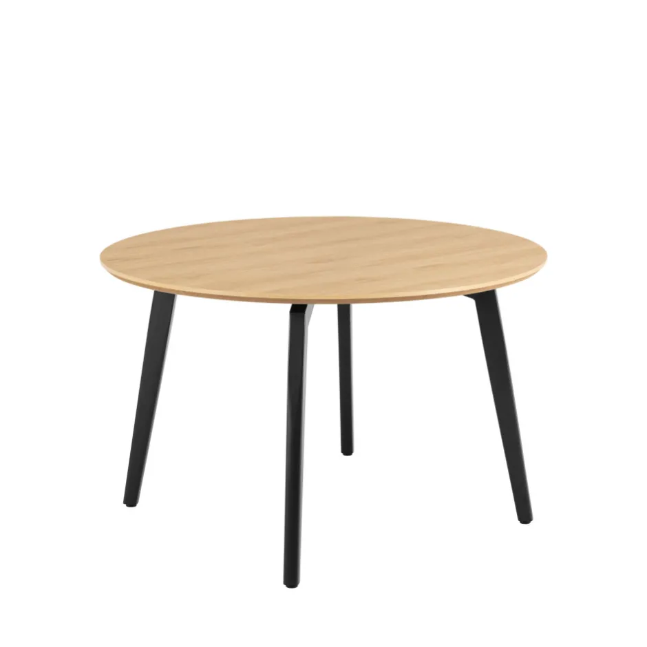 Best Drawer LUNKA Table à manger 4 personnes ronde en bois ø120cm