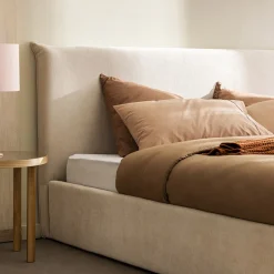 Best Drawer MAC BETH Lit coffre en tissu 160x200cm