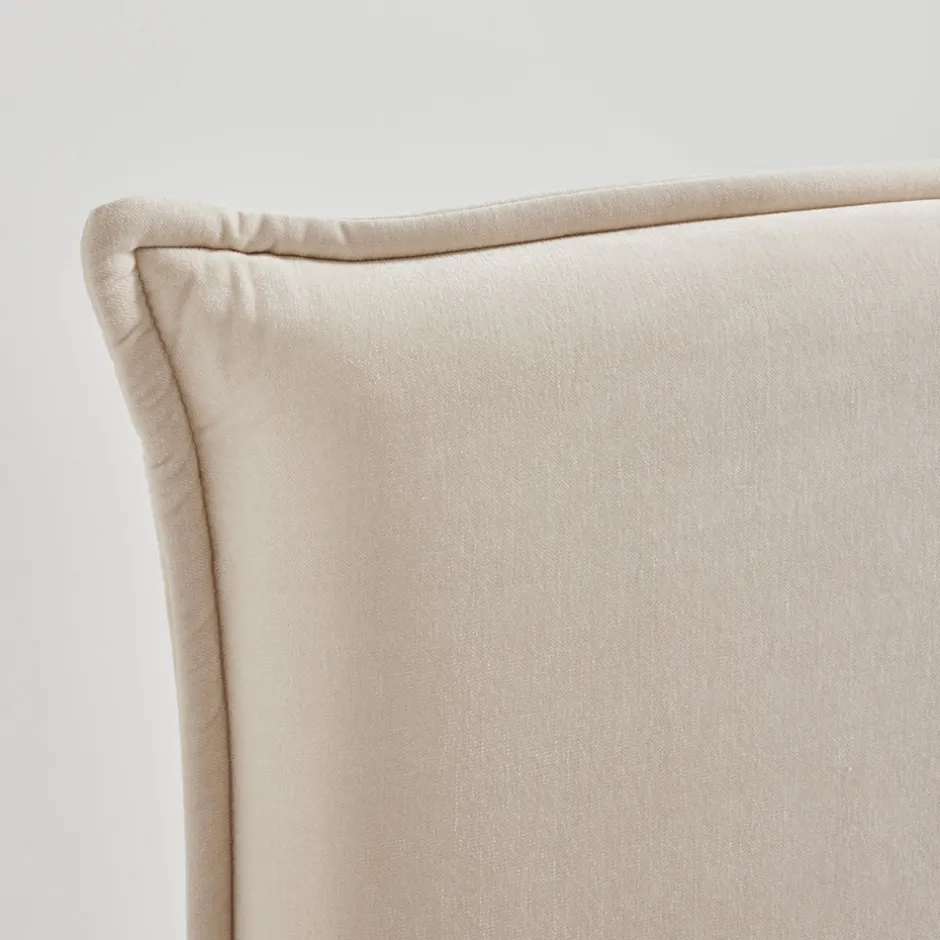 Clearance Drawer MACBETH Tête de lit en tissu chenille L170 cm
