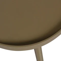 Online Woood MAE Table basse de forme organique en bois 61x40cm