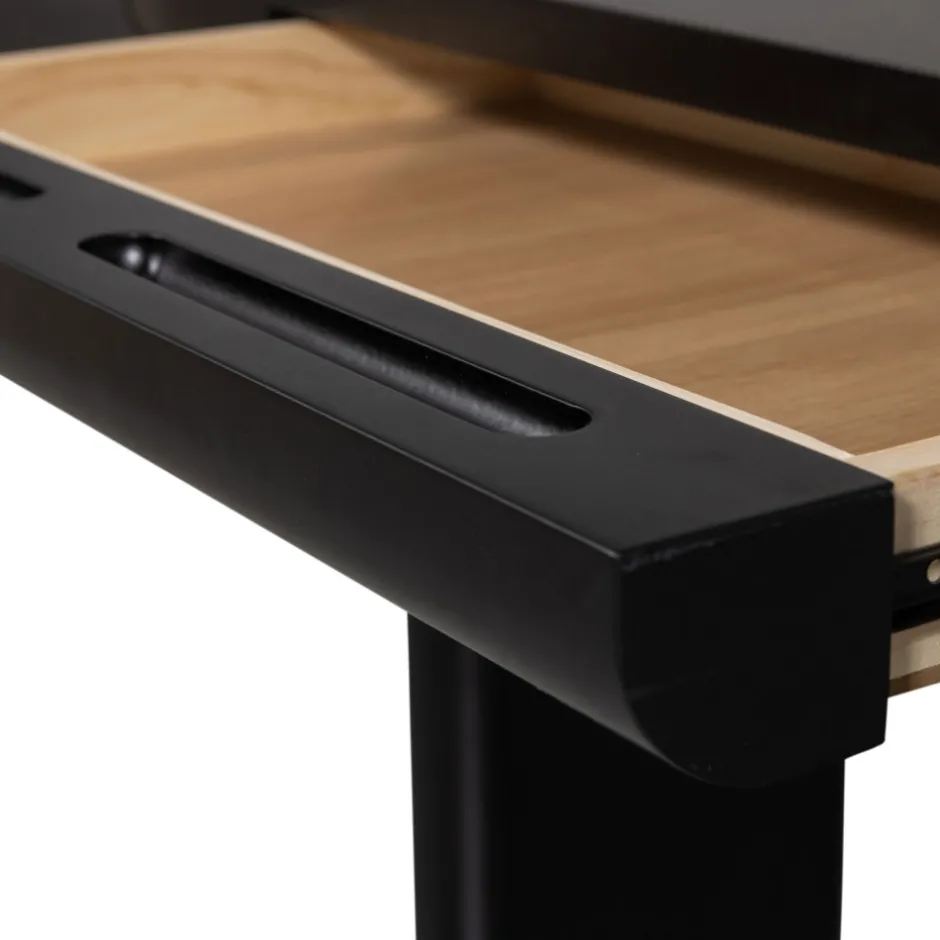 Sale Woood MAEL Bureau 1 tiroir en bois L120cm