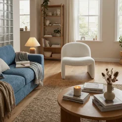 Online Drawer MALO Fauteuil lounge en tissu