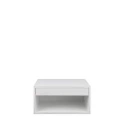 Discount Drawer MANO Table de chevet murale 1 niche, 1 tiroir en bois