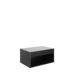 Discount Drawer MANO Table de chevet murale 1 niche, 1 tiroir en bois