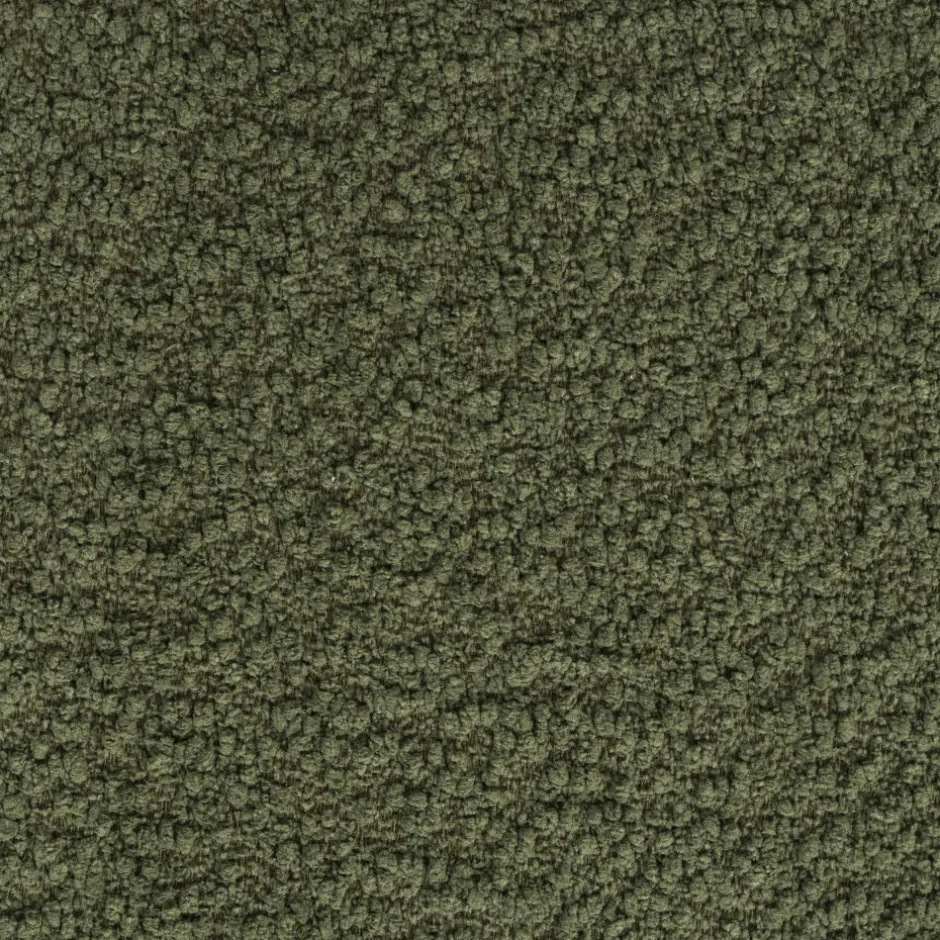 Outlet No name MARCOS Tabouret rond en tissu bouclette ø40cm