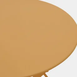 Outlet Drawer MARSEILLE Ensemble table de jardin pliante ronde bistrot et 2 chaises en métal