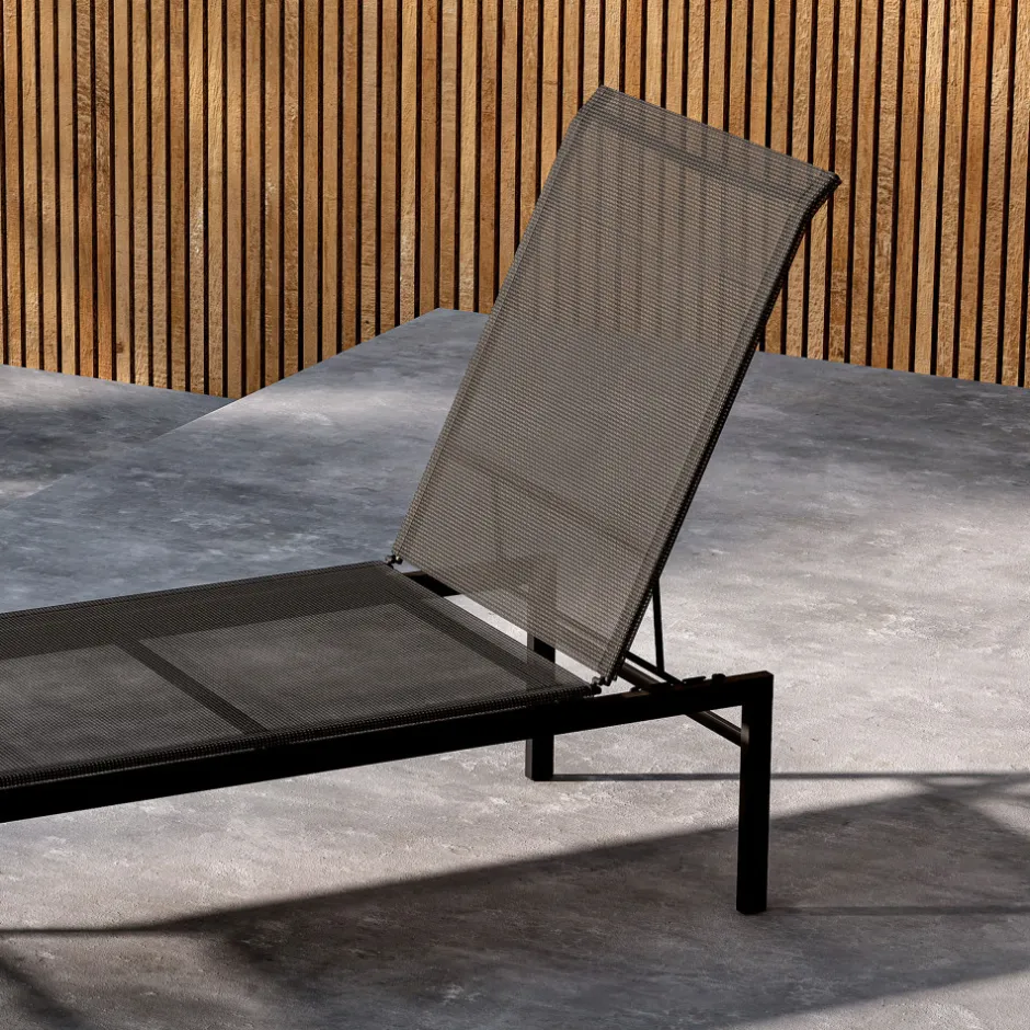 Discount Venture Home MASSIMO Chaise longue inclinable en aluminium