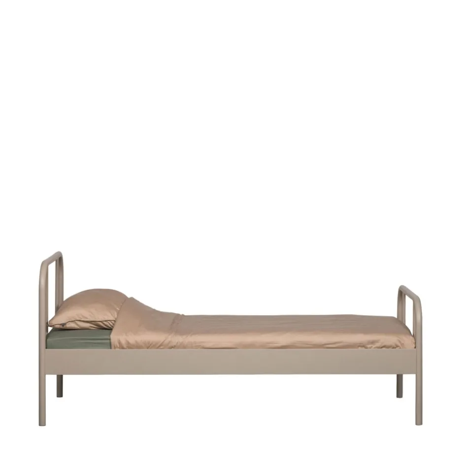 Online Woood MATA Lit simple pour enfant en métal 90x200cm
