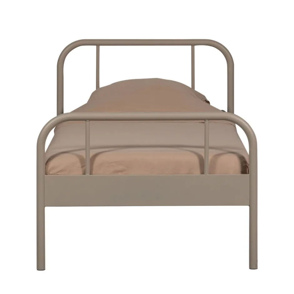 Online Woood MATA Lit simple pour enfant en métal 90x200cm