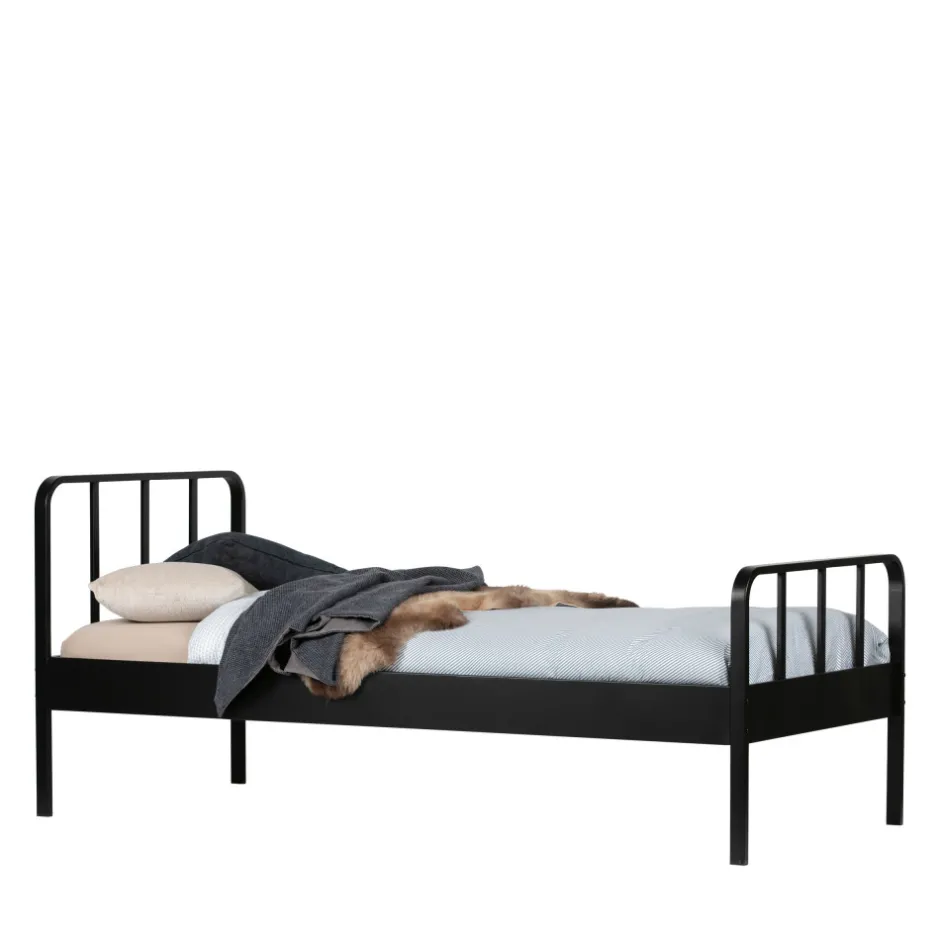 Outlet Woood MEES Lit en métal 90x200cm