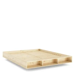 Hot Karup Design MERGE Lit avec rangement en bois 180x200cm