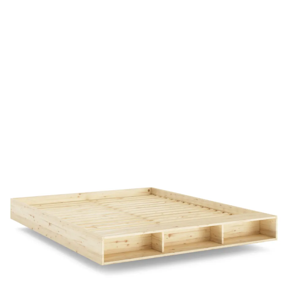 Hot Karup Design MERGE Lit avec rangement en bois 180x200cm