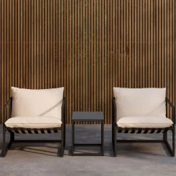 Clearance Venture Home MESSINA Salon de jardin 2 personnes en acier