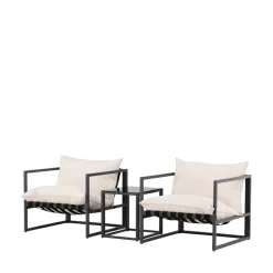Clearance Venture Home MESSINA Salon de jardin 2 personnes en acier