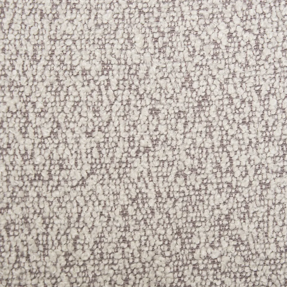 New House Nordic MIRA Lot de 2 chaises en tissu bouclette et métal