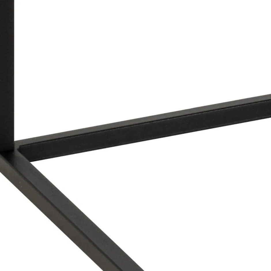 Online Drawer MIXO Table basse en effet marbre et métal 110x55cm