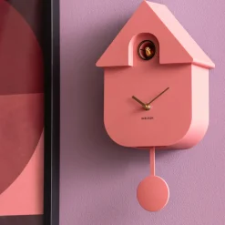 New Karlsson MODERN CUCKOO ORO Horloge murale en métal avec coucou
