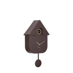 New Karlsson MODERN CUCKOO ORO Horloge murale en métal avec coucou
