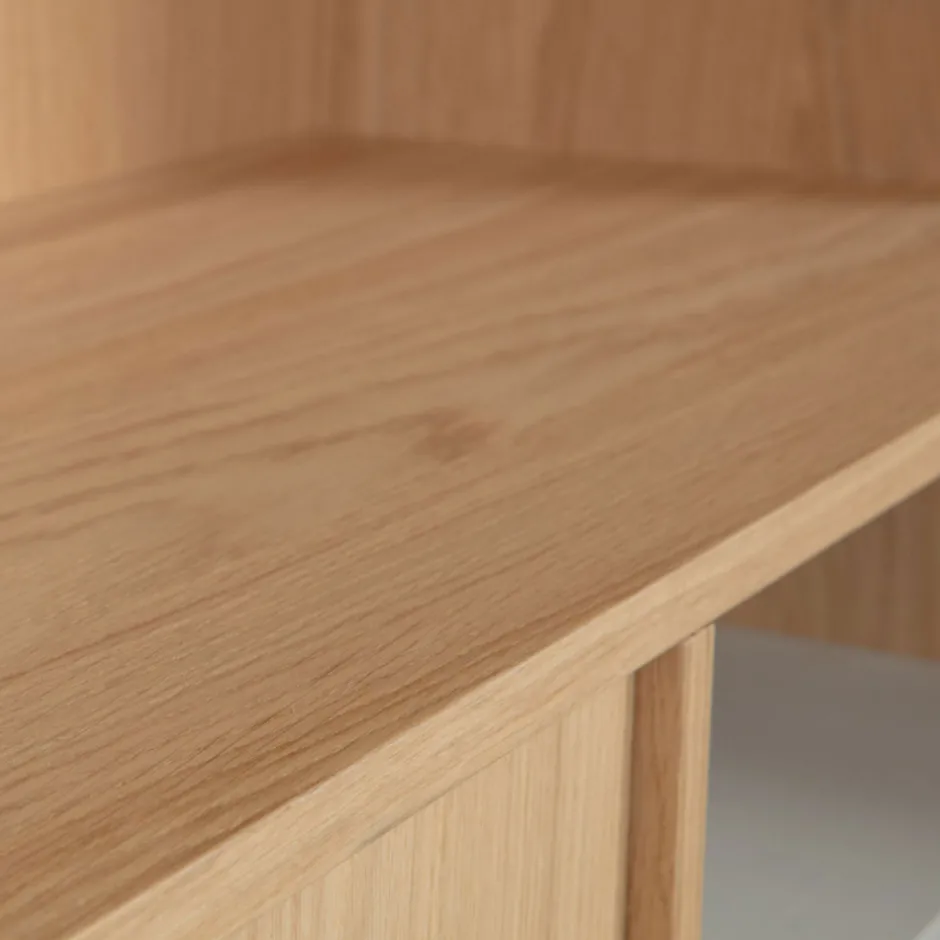 Hot Vtwonen MODULAIR Bibliothèque 2 portes en bois H199cm