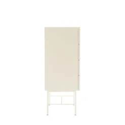 New Drawer MOLLY Commode 4 tiroirs en bois et métal L79cm