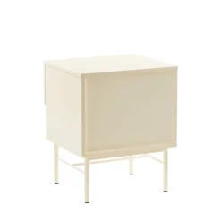 Sale Drawer MOLLY Table de chevet 1 tiroir, 1 niche en bois et métal