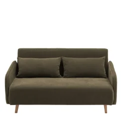 New Drawer MONICA Canapé convertible 2 places en tissu chenille L140cm