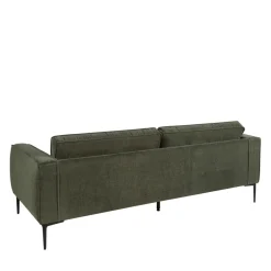 New Drawer MONTEBELLO Canapé droit 3 places en tissu et pieds en métal
