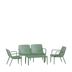 Discount Drawer MORO Salon de jardin 4 places en résine