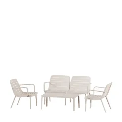 Discount Drawer MORO Salon de jardin 4 places en résine