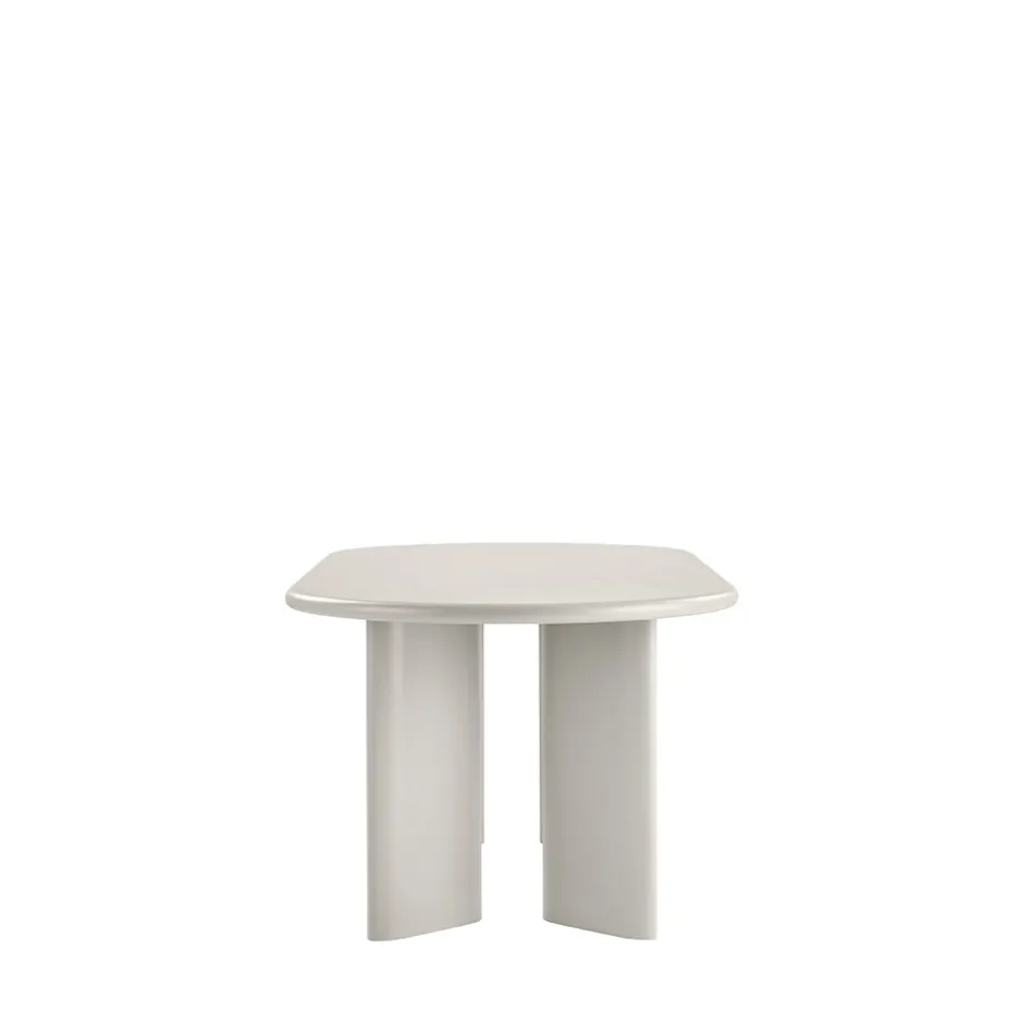 New House Nordic NAGANO Table à manger 10 personnes ovale en bois