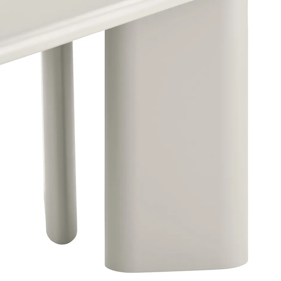 New House Nordic NAGANO Table à manger 10 personnes ovale en bois