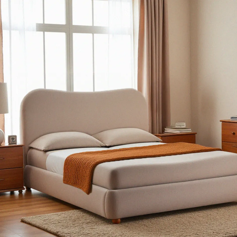 Hot Drawer NAPO Lit coffre en tissu 160x200cm
