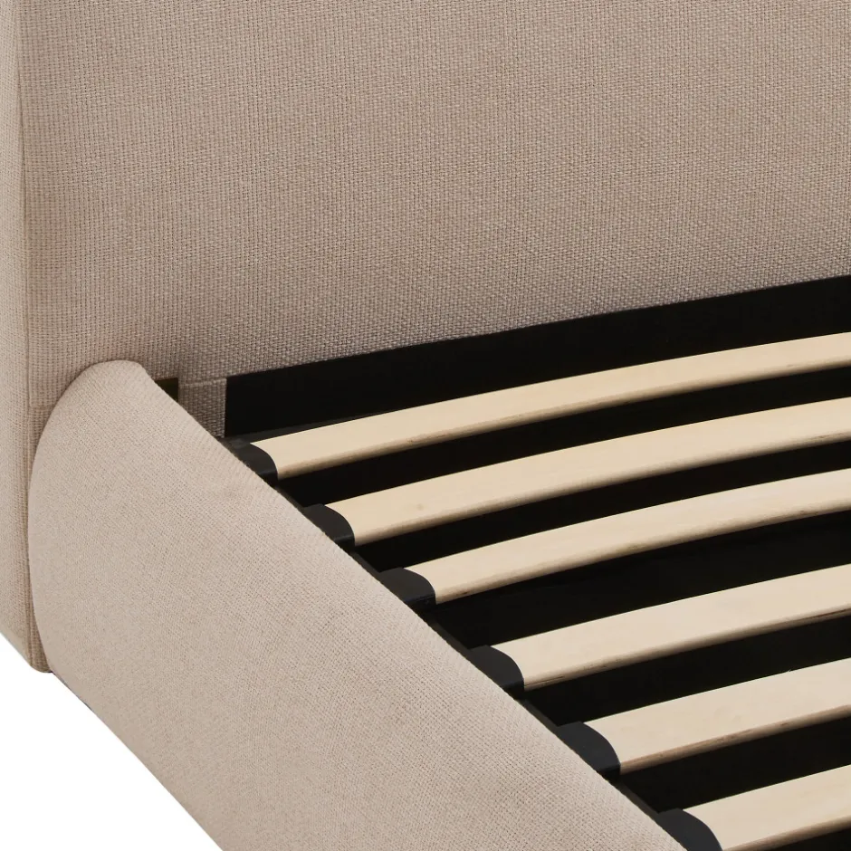Hot Drawer NAPO Lit coffre en tissu 160x200cm