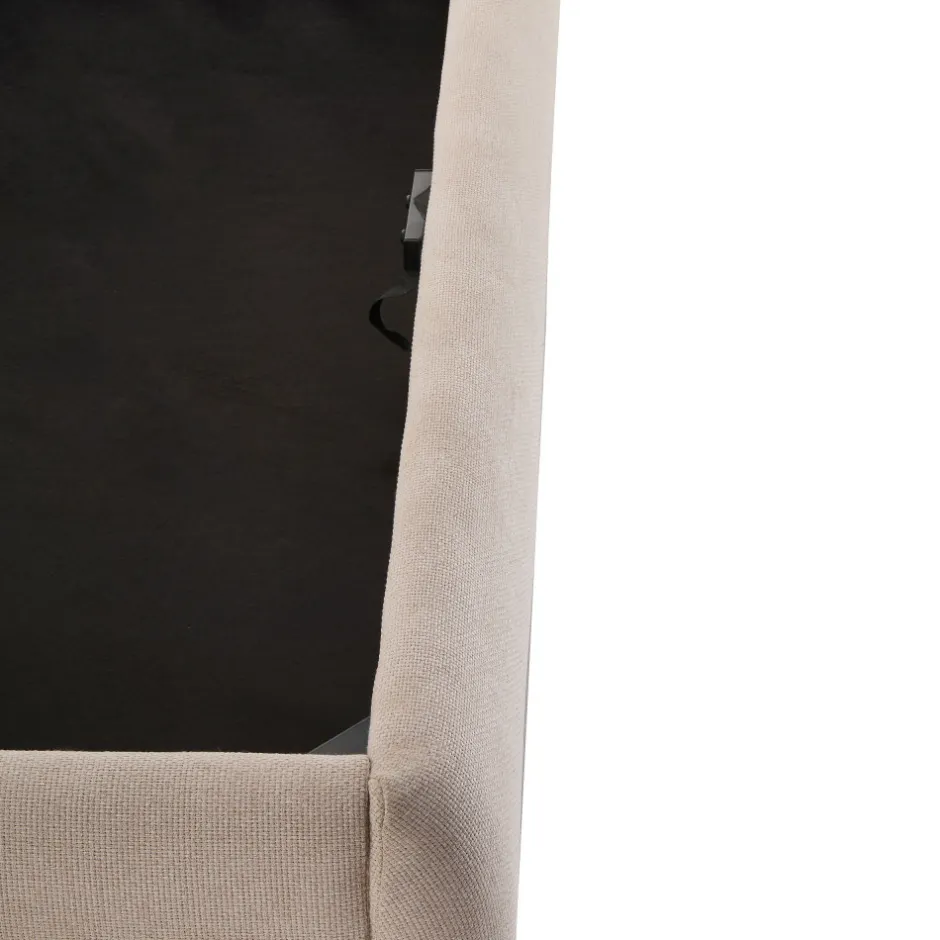 Hot Drawer NAPO Lit coffre en tissu 140x190cm