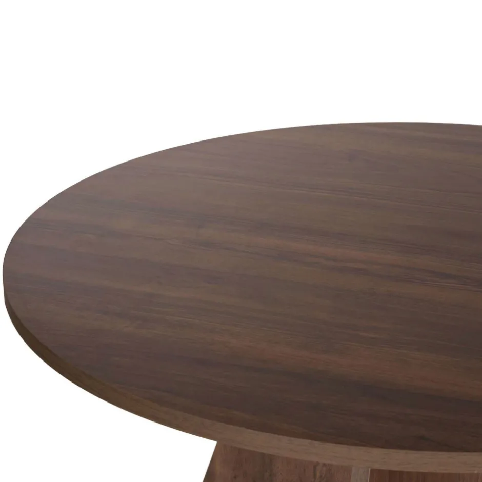 Hot Drawer NARO Table à manger 4 personnes ronde en bois