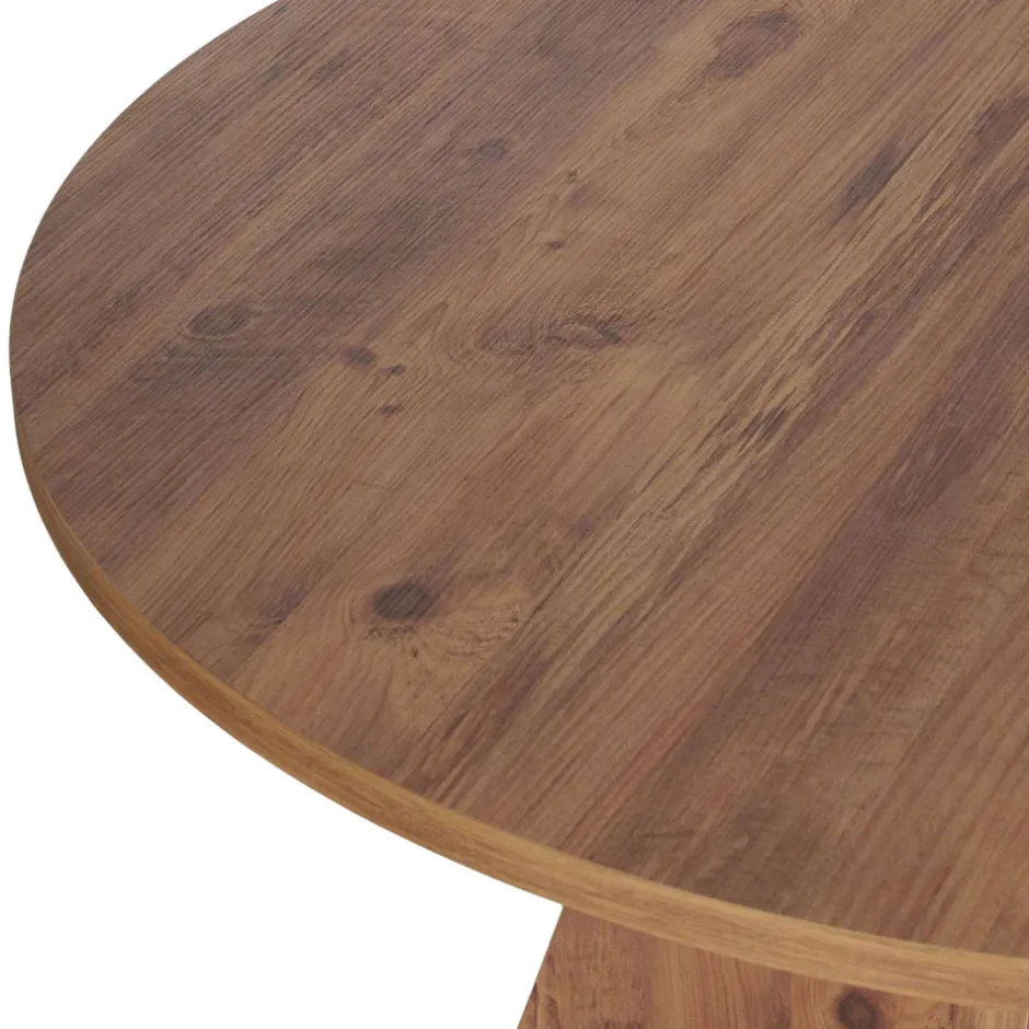 Hot Drawer NARO Table à manger 4 personnes ronde en bois