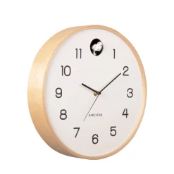 Best Karlsson NATURAL CUCKOO Horloge murale ronde ø31,5cm