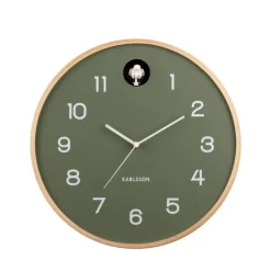 Best Karlsson NATURAL CUCKOO Horloge murale ronde ø31,5cm