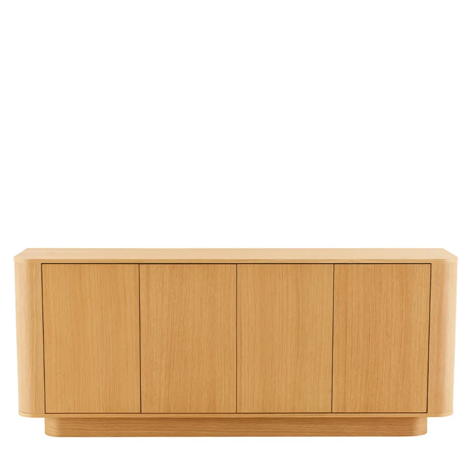 Best Drawer NAVAN Buffet 4 portes en bois L180cm
