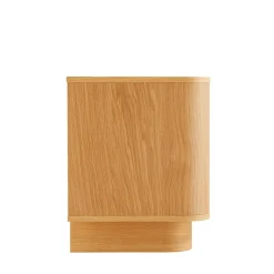 New Drawer NAVAN Table de chevet 2 tiroirs en bois